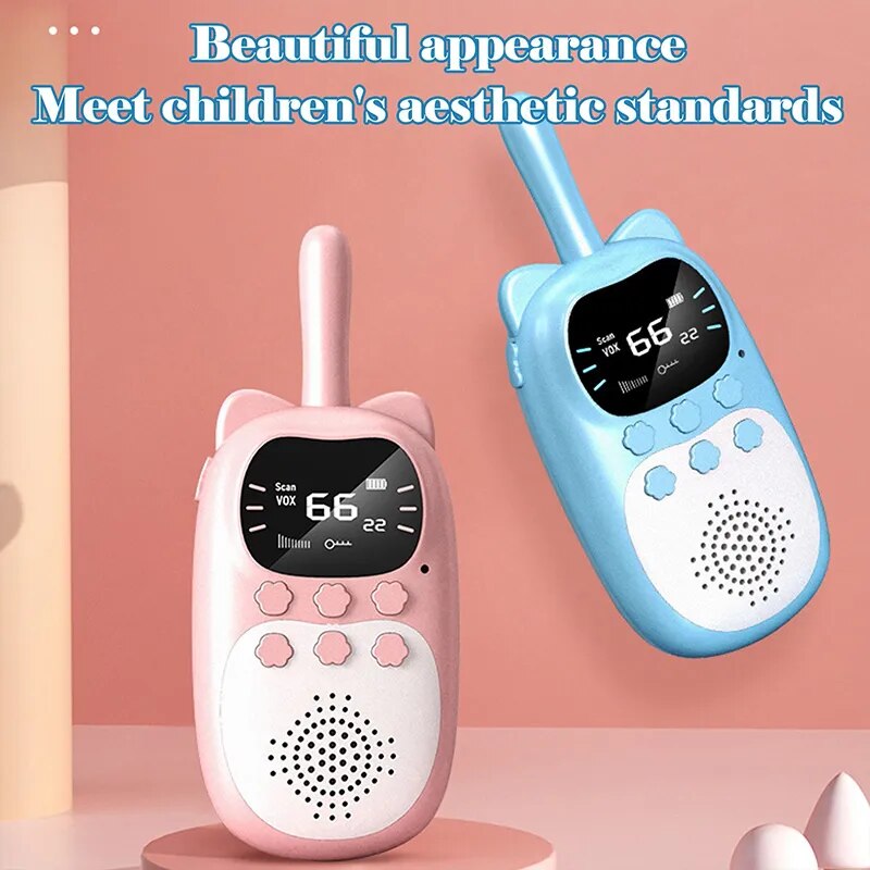 Electronic Toys Children Spy Gadgets Baby Radio Phone 3km Range