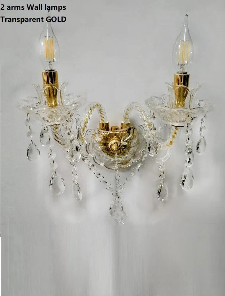 New Luxury K9 Modern Crystal Lustres De Cristal Lamps Chandeliers