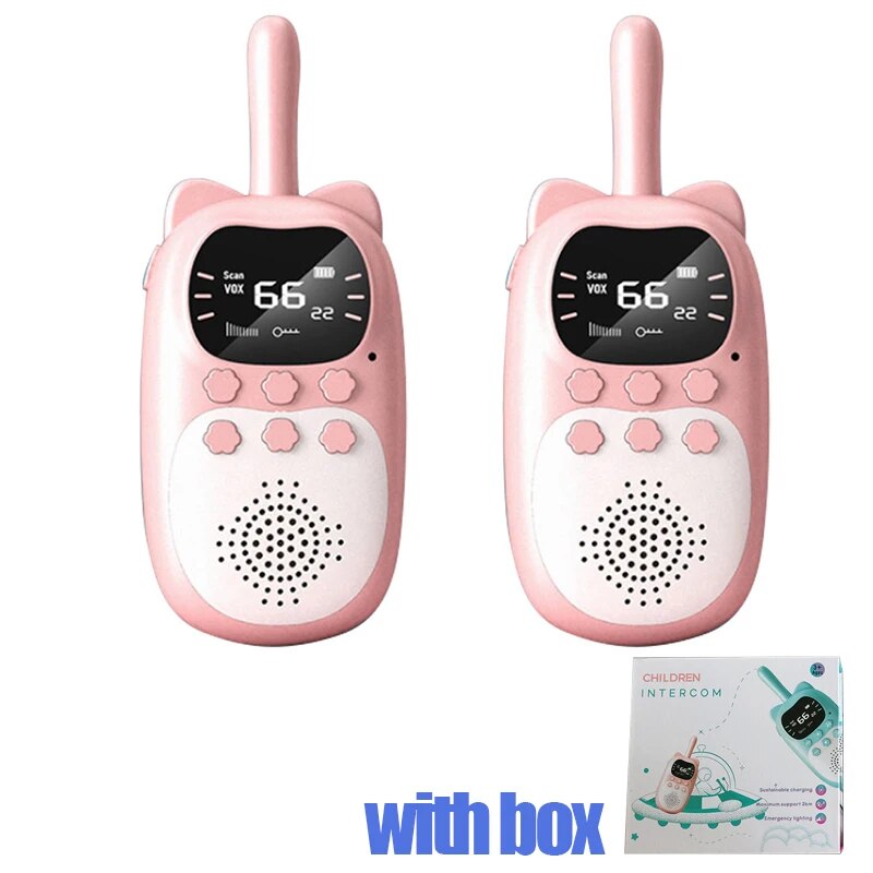 Electronic Toys Children Spy Gadgets Baby Radio Phone 3km Range