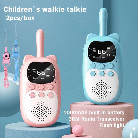 Electronic Toys Children Spy Gadgets Baby Radio Phone 3km Range