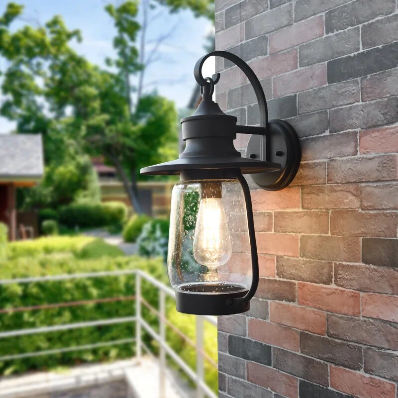 Aluminum horse lamp outdoor wall lamp waterproof and rust proof