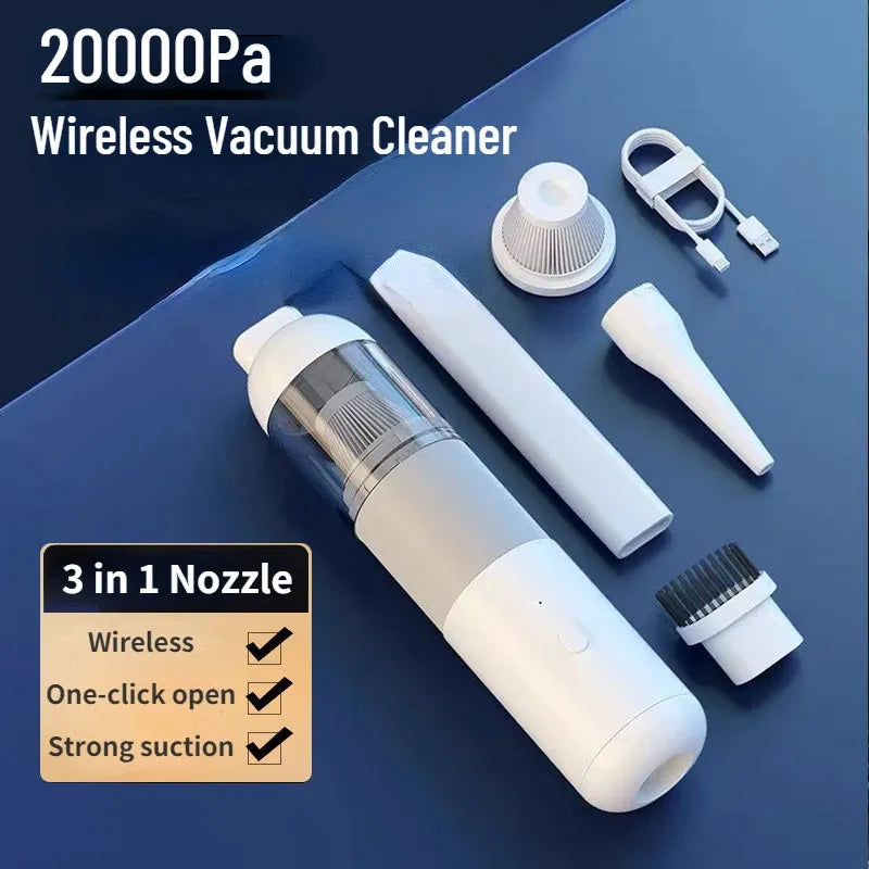 Cleaner Portable Mini Handheld Vacuum Cleaner Smart Home Car Dual-purpose